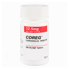 Coreg 3.125/6.25/12.5/25 mg comprimidos