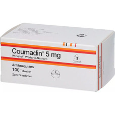 Coumadin 1/2/2.5/5 mg comprimidos