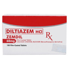Diltiazem HCL - Clorhidrato 60/120/180 mg comprimidos