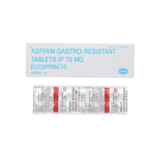 Ecosprin 75 mg comprimidos