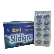 Sildigra Softgel 100 mg cápsulas