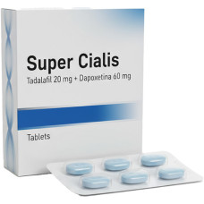 Super Cialis 20+60 mg comprimidos