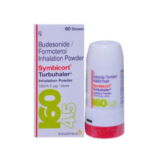 Symbicort Turbuhaler 160+4.5 mcg/dosis 60 ED