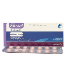 Zestril 2.5/5/10 mg comprimidos