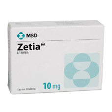 Zetia 10 mg comprimidos
