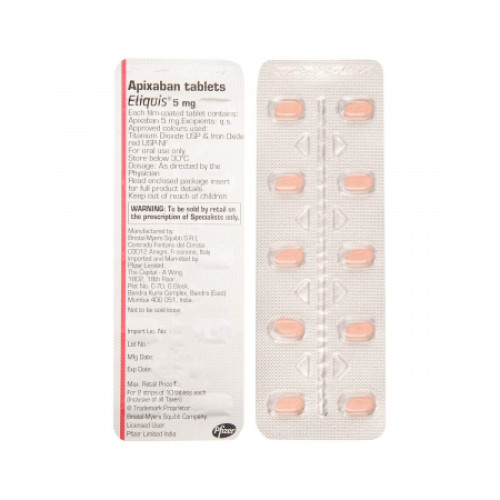Eliquis 2.5/5 mg comprimidos
