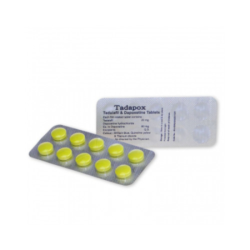 Tadapox 20+60 mg comprimidos